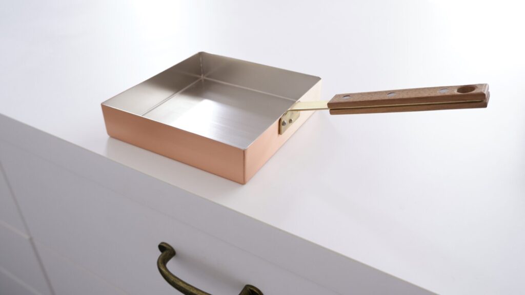 保堂の銅の卵焼き器 新品
